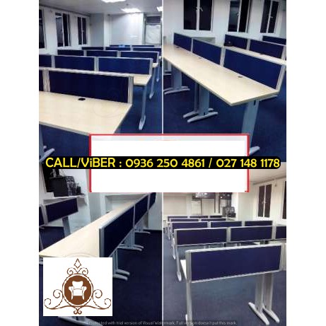 Office Table With Screen Panel (Affordable Price) | Shopee Philippines