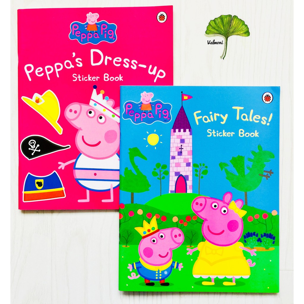 Peppa pig dress up sticker clearance book