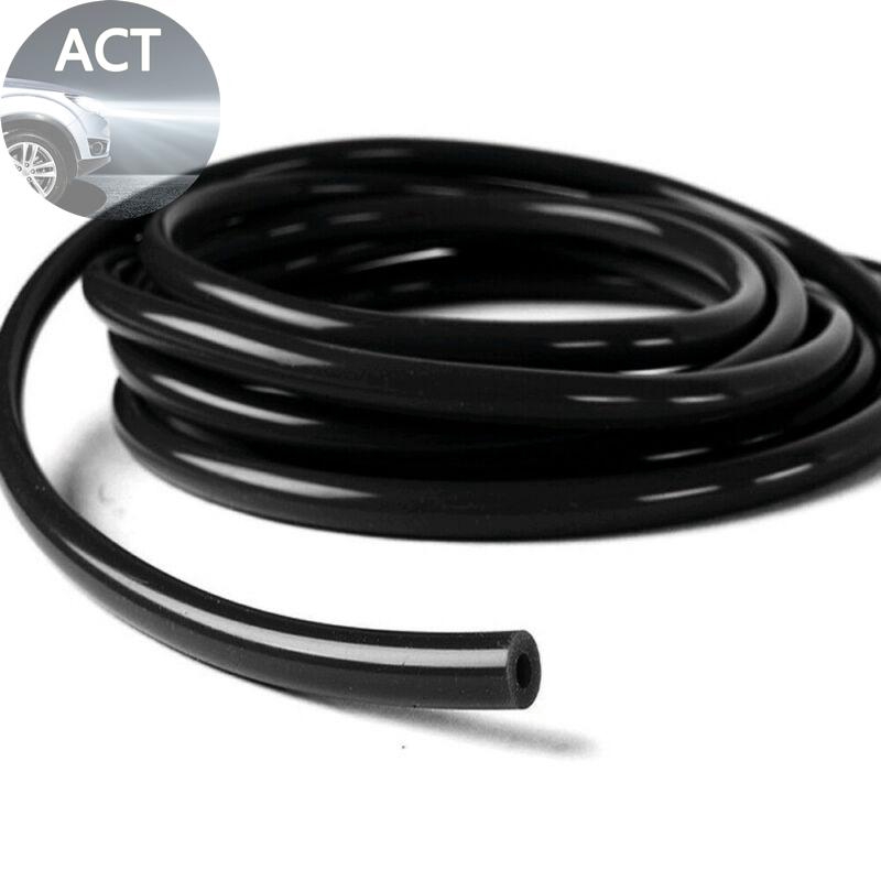  ACT Air Vacuum Hose Tube Black Id Full Silicone For Gasoline Diesel 