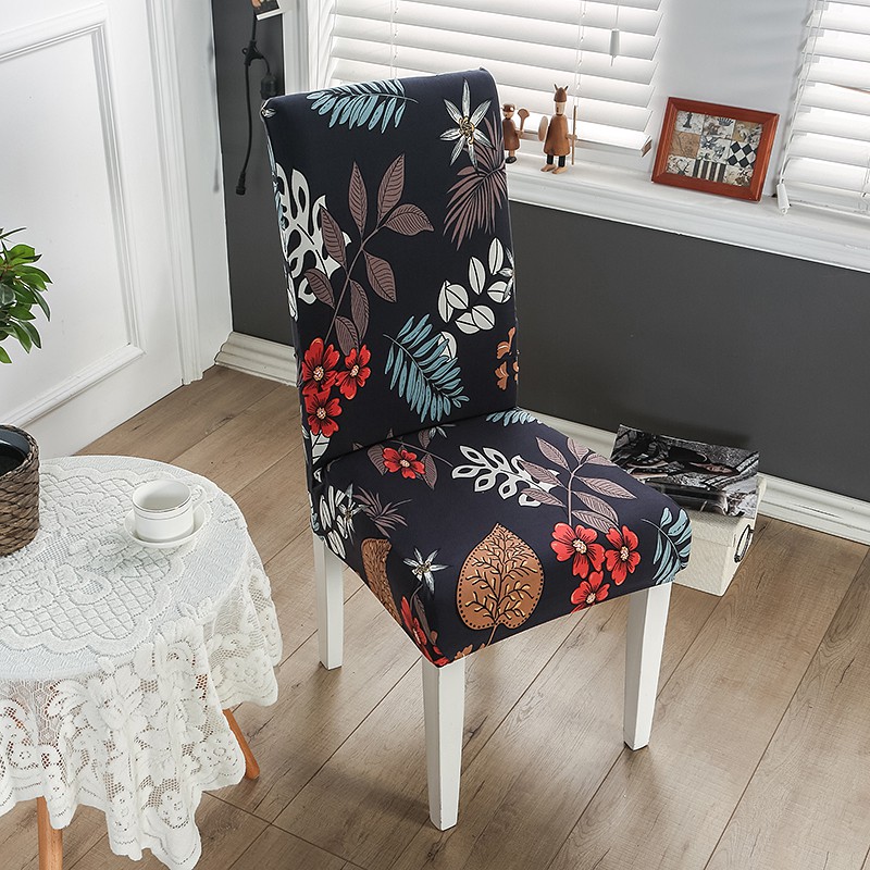 Removable Stretchy Elastic Floral Home Chair Seat Cover Shopee Philippines