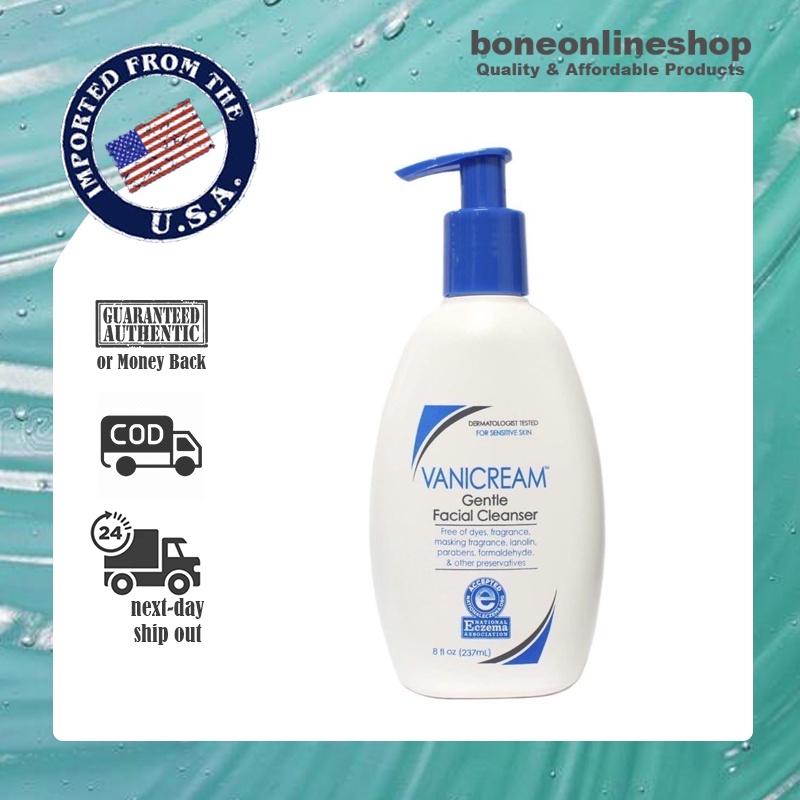 Vanicream Gentle Facial Cleanser for Sensitive Skin 8 fl oz 1288
