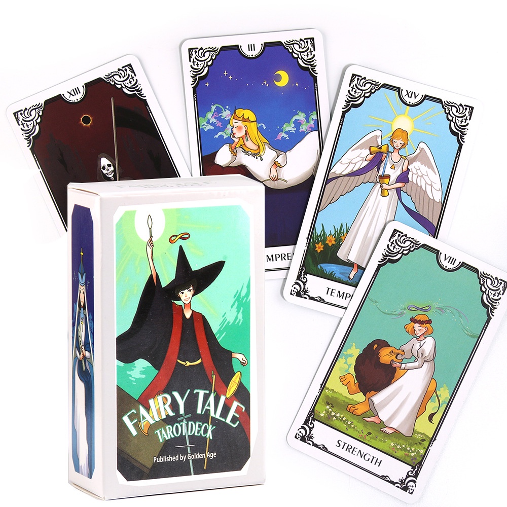 Fairy Tale Tarot Deck for Beginners Guidebook Set 78Cards 6Extra