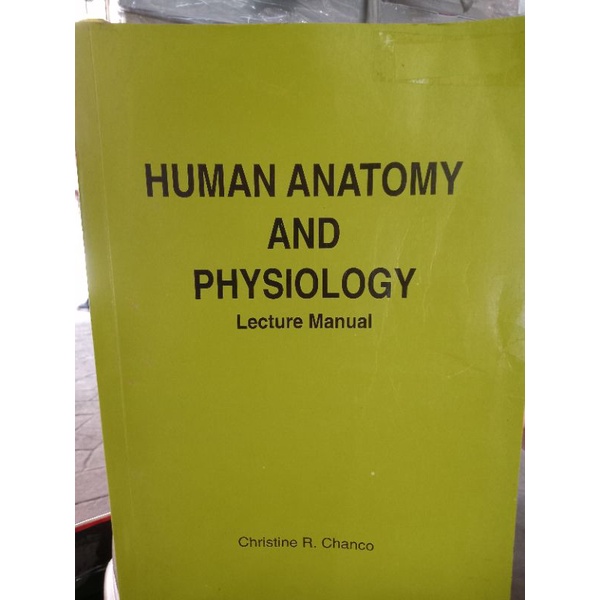 HUMAN ANATOMY AND PHYSIOLOGY LABORATORY MANUAL(USED BOOK) Shopee