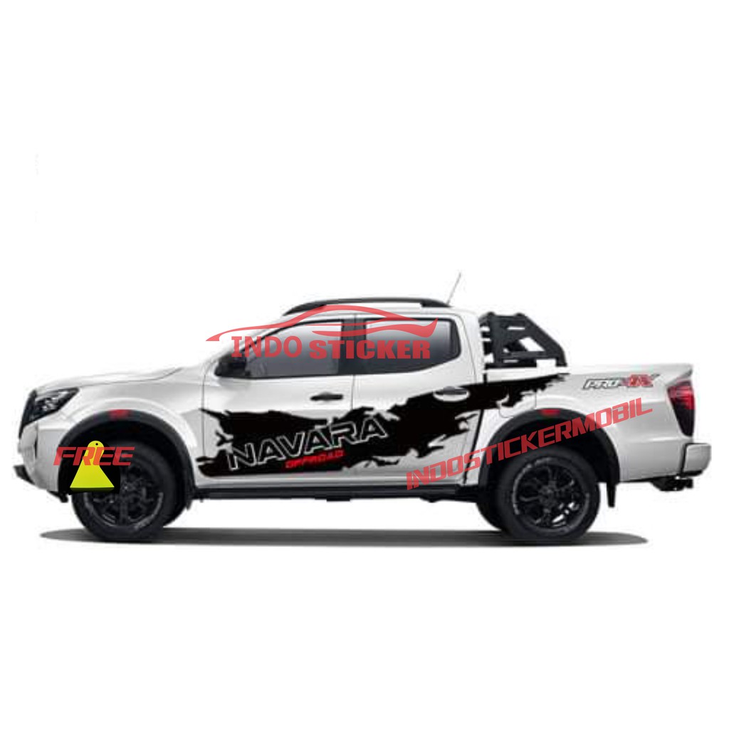 Sticker NAVARA LIST SIDE DECAL CUTTING CAR STICKER TOYOTA NAVARA OFF ...