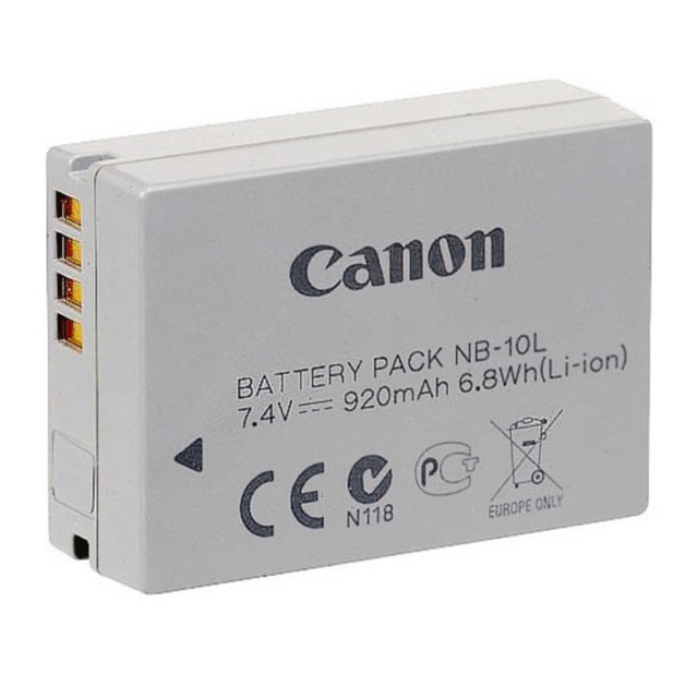 Canon NB10L NB10L Battery for Powershot SX40 SX50 SX60 G15 G16 G1X G3X