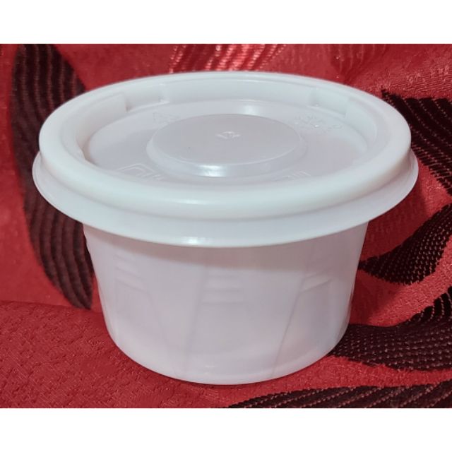 Salad Cup with lid 3.5 oz. 50 Pieces