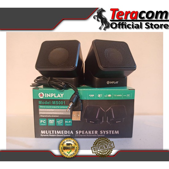 Computer Speaker USB Inplay MS001 Amplifier (Rotatable) | Shopee ...