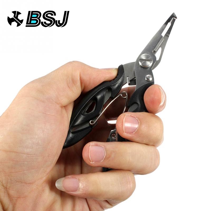 Fishing Plier Scissor Braid Line Lure Cutter Hook Remover Tackle Tool