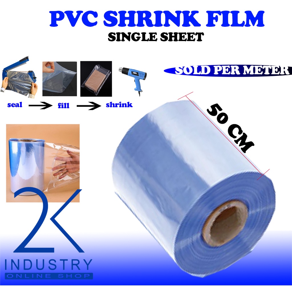 PVC Shrink wrap / shrink film / shrinkable wrap for sealers and heat