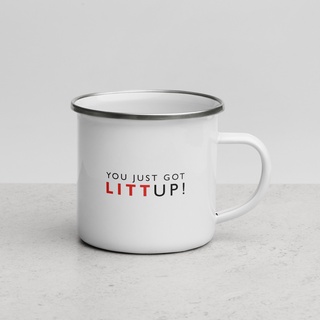 Suits You Just Got Litt Up! White Mug – NBC Store