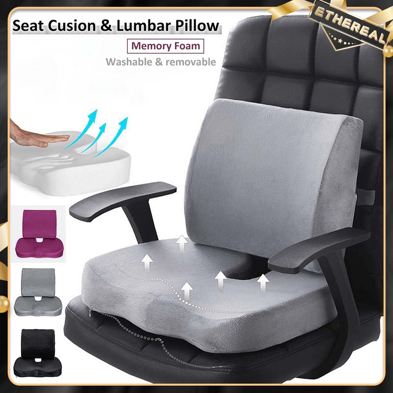 Chair cushion to relieve hotsell back pain