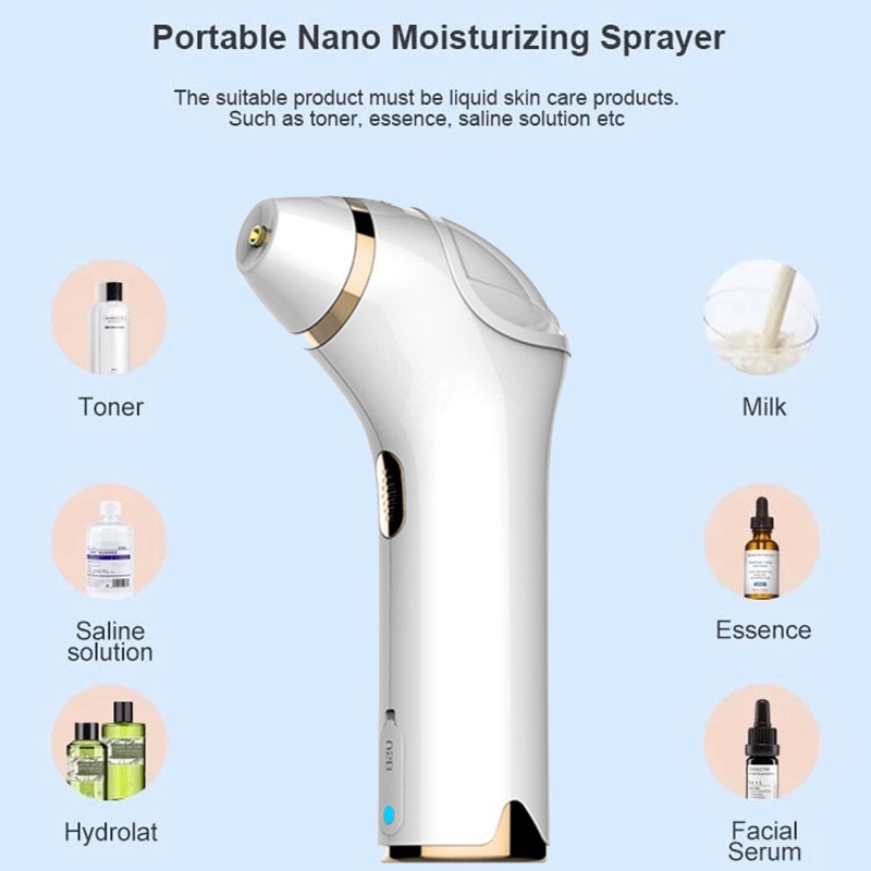 Portable Face Spray Nano Oxygen Injection Machine Liquid Skin Care ...