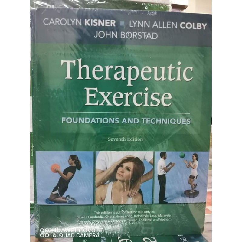 Therapeutic Exercise 7th Edition By. Carolin Kisner, Lynn Allen Colby ...