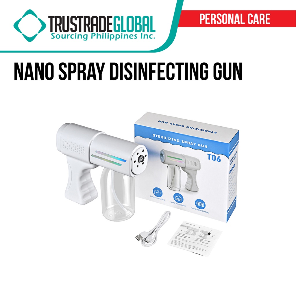 Nano Spray Gun / Wireless Disinfecting Machine / Atomized Disinfection ...