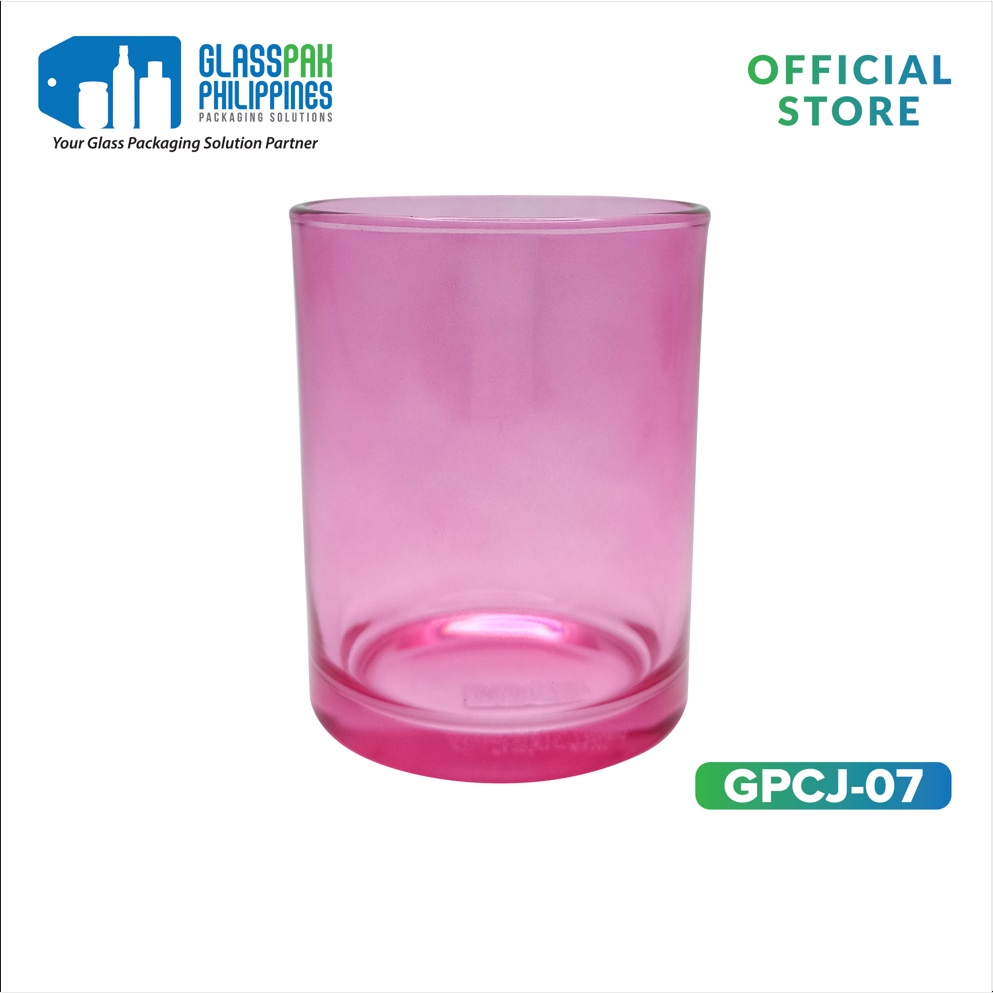 Glasspak 210ML Candle Glass Jar Small Jar Aromatherapy Candles Home Decoration Separate Lid