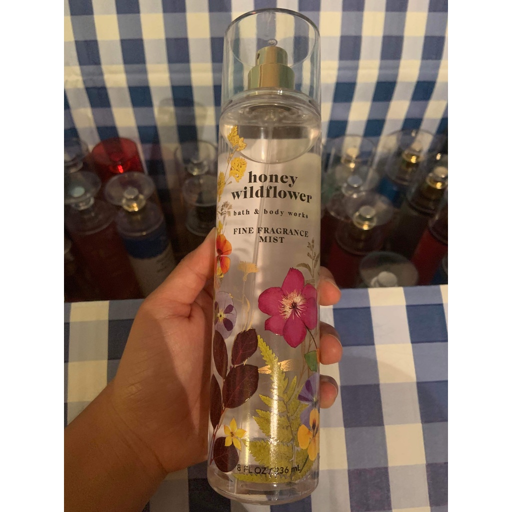 Bath And Body Works Honey Wildflower Body Mist 236ml Shopee Philippines 9515