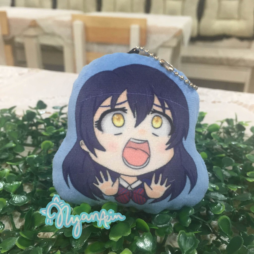 LOVE LIVE! Umi Sonoda Meme Face Plush Charm | Shopee Philippines