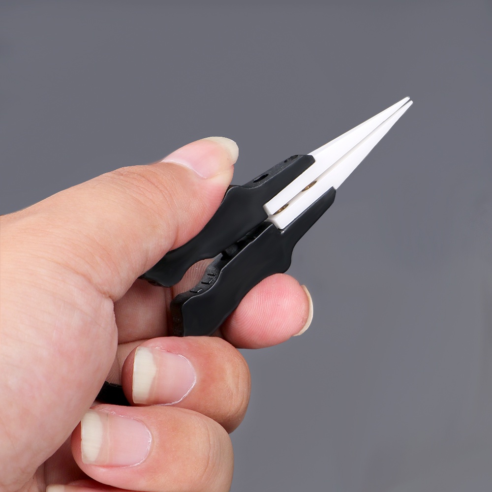 Ceramic Insulation Tweezers Multifunctional Forceps High Temperature ...