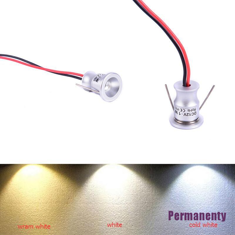Permanenty*Led Spotlight Cabinet Mini Recessed Down Light Cupboard ...
