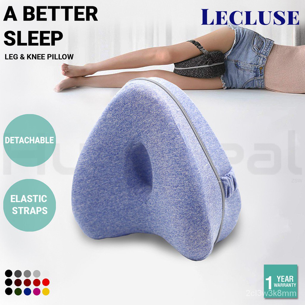 Lecluse Knee Pillow Cushion Hip Joints Pregnancy Pain Orthopedic Strap