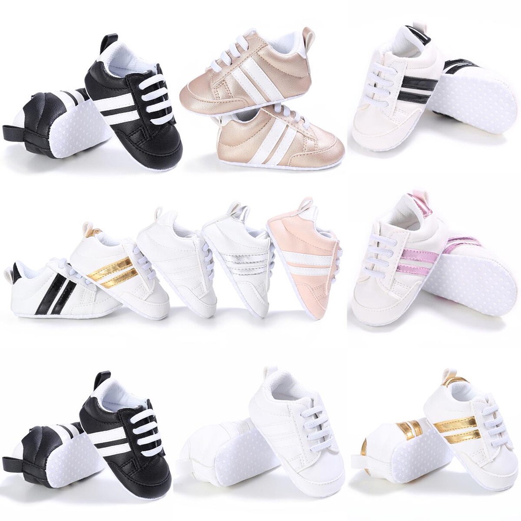 Newborn baby toddler shoes boys and girls baby shoes leisure PU sports