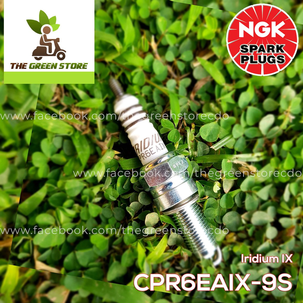 NGK IRIDIUM Spark Plug CPR6EAIX9S (XRM 125, Wave 125, Wave Alpha 110) Shopee Philippines