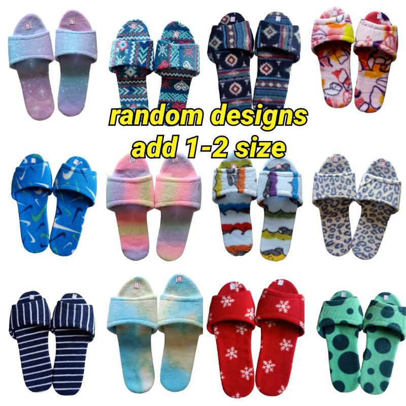 12/6 pairs Tsinelas Pambahay Wholesale Price | Shopee Philippines