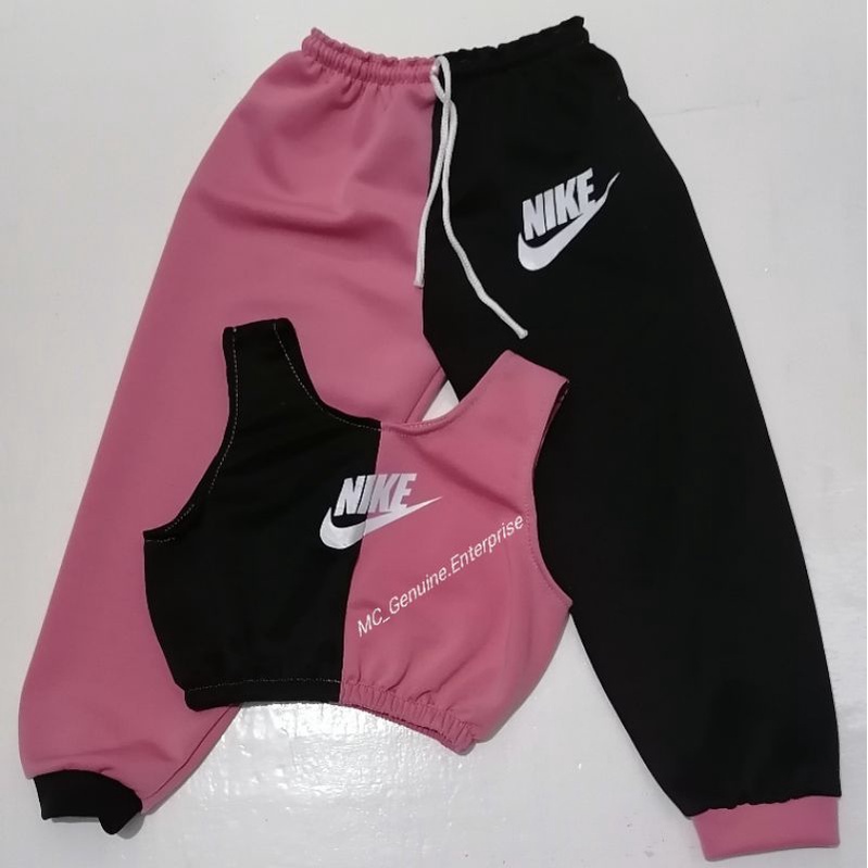 【Spot goods】卍♕COMBI CROPTOP JOGGER FOR 7-8 YEARS OLD GIRL | Shopee ...