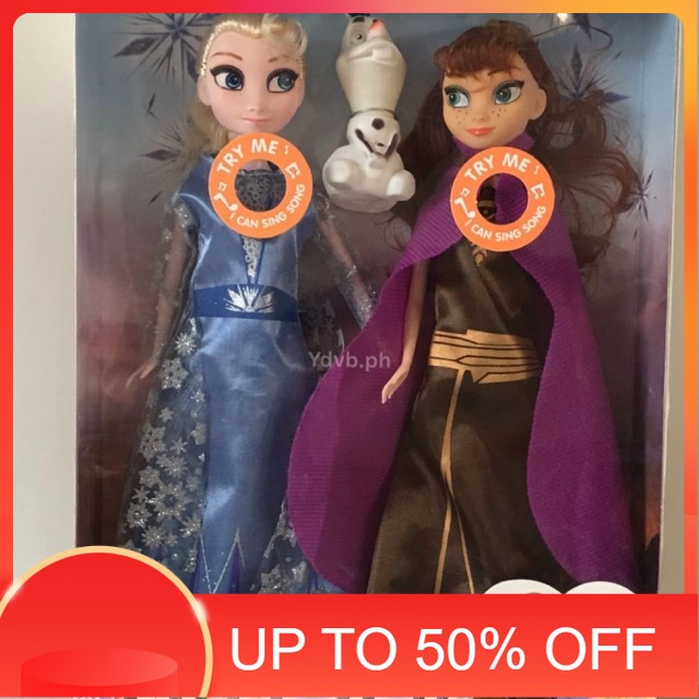 Frozen 2 Elsa and Anna Dolls Doll Toy Toys Shopee Philippines