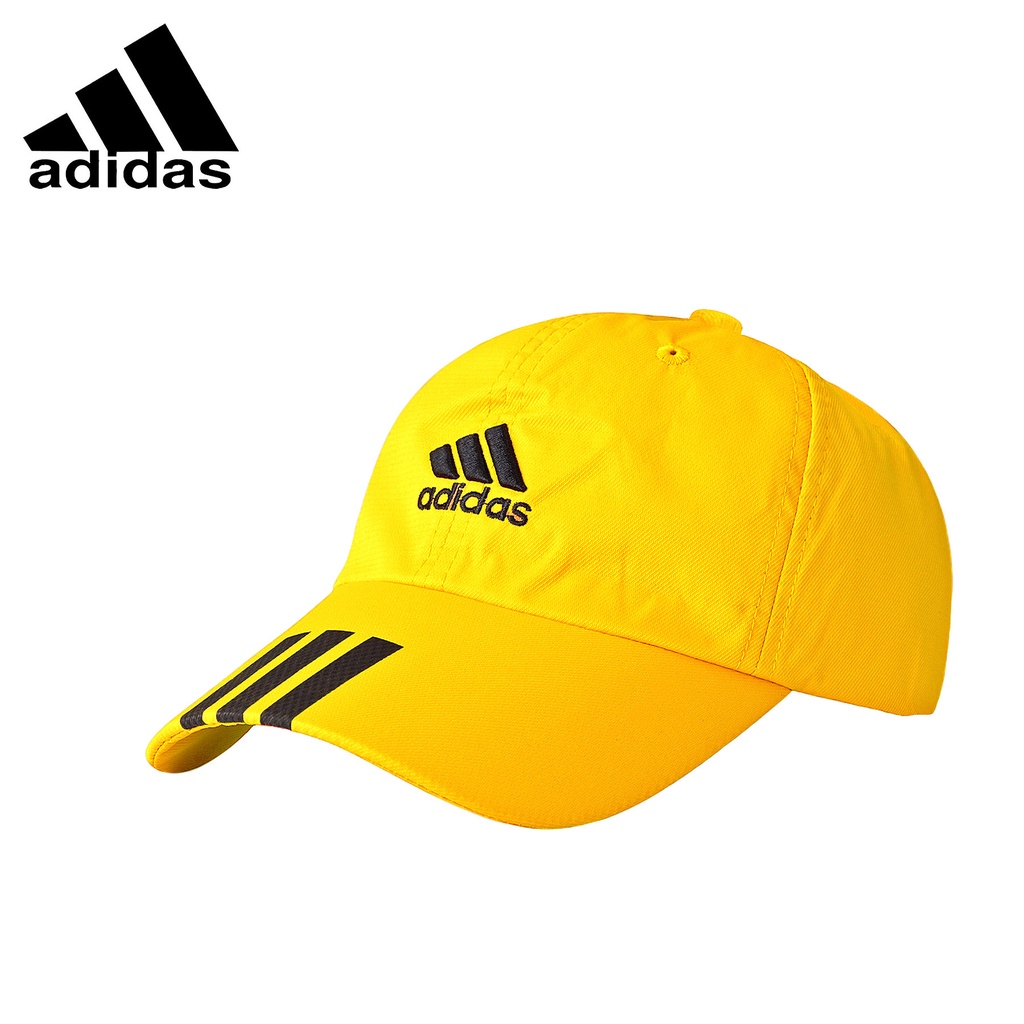 Yellow adidas cap top