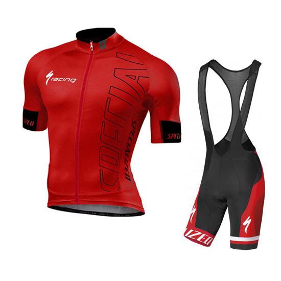 Specialized Cycling Jersey Summer RC Team Mountain bike Short Sleeve Cycling Set shirt and bib pants NEW Racing Downhill Jerseys Cycling Jersey Mountain Bike Motorcycle Jerseys Motocross Sportwear Clo...