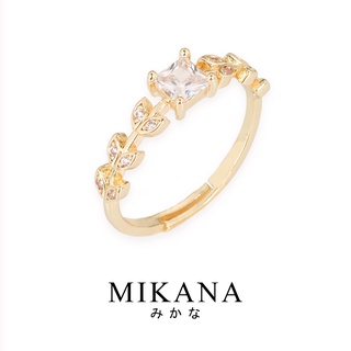 Mikana Valentines Promise Ring 18k Gold Plated Etanaru Ring Accessories For  Women