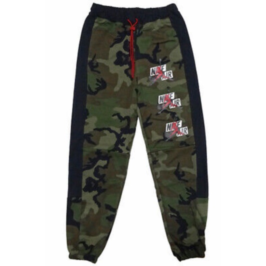 Jordan jumpman air fleece camo pants hotsell