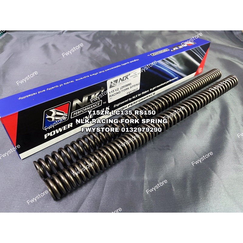 NLK RACING FORK SPRING LC135 Y15ZR RS150 RSX150 NVX155 NMAX155 Y16ZR ...