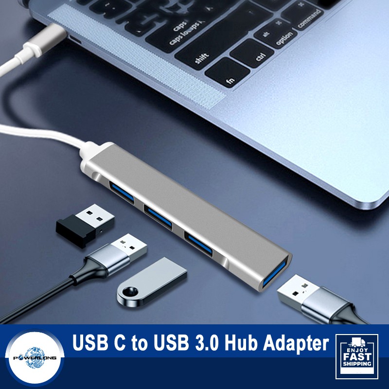 iPad Pro USB C to Multi USB 3.0 Hub Converter Extender Macbook Pro Air
