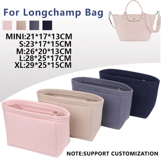 Felt Insert Bag Organiser Fits for Longchamp LE PLIAGE Inner Bag Organizer Handbag Accessories Shopee Philippines