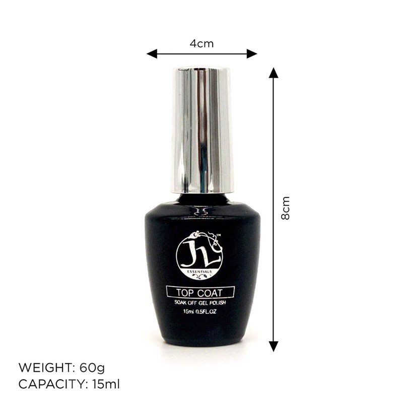 JL essentials Functional Gel polish Top coat/Base coat/Primer/ Matte ...