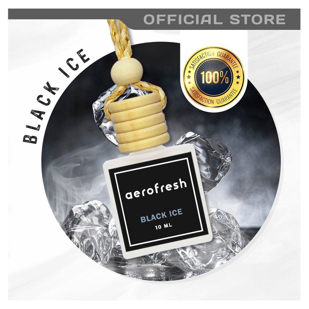 Aerofresh Black Ice Car Freshener Best Seller Hanging Diffuser Car