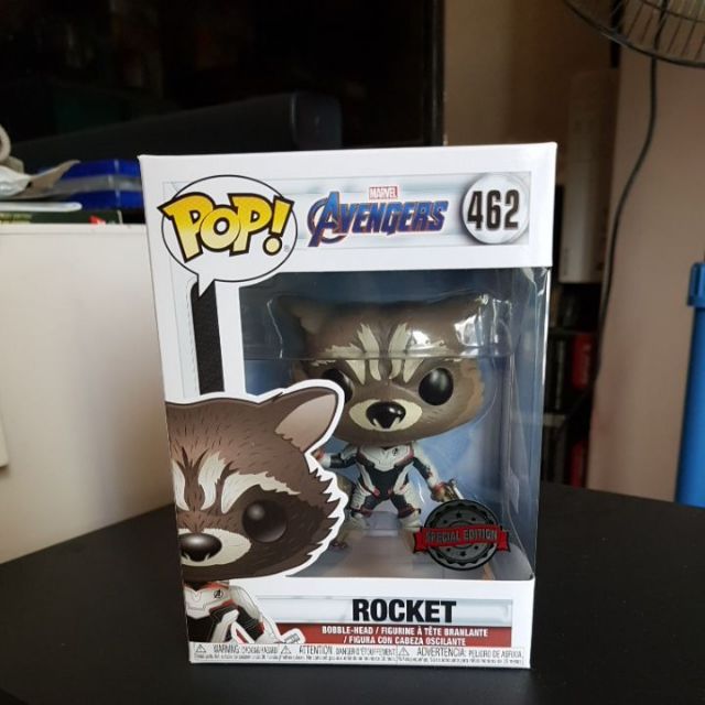 Funko pop best sale rocket 462