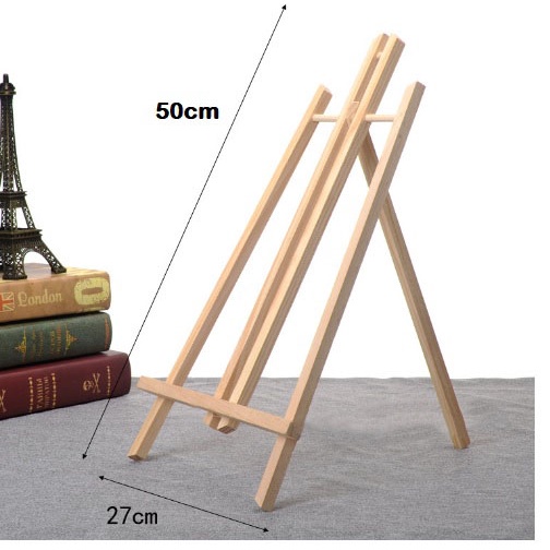 Original Easel Stand Wooden for Canvas Board Stand and panel 50cm