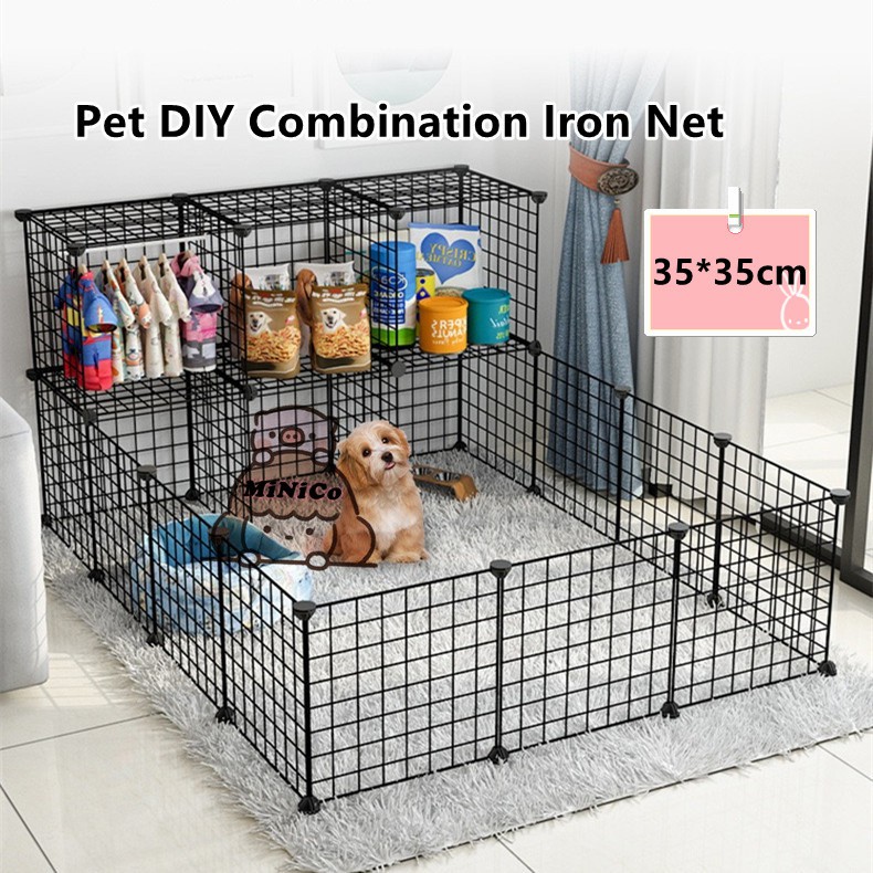 MiNiCo 35 35CM Stackable DIY Pet Dog Cat Rabbit Cage Playpen