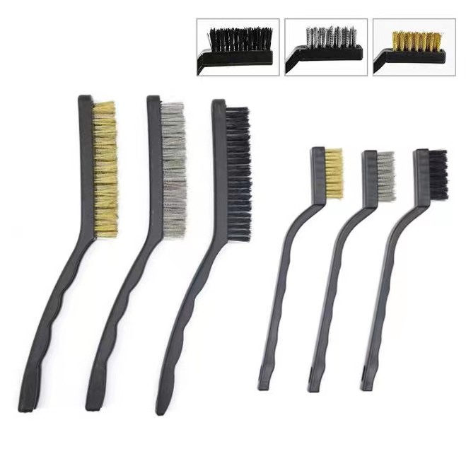 3 Pcs Wire Brush Set for Cleaning Welding Slag, Rust and Dust ...