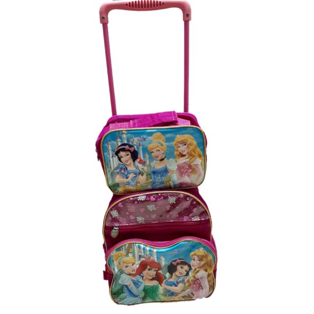 Disney princess outlet trolley school bags