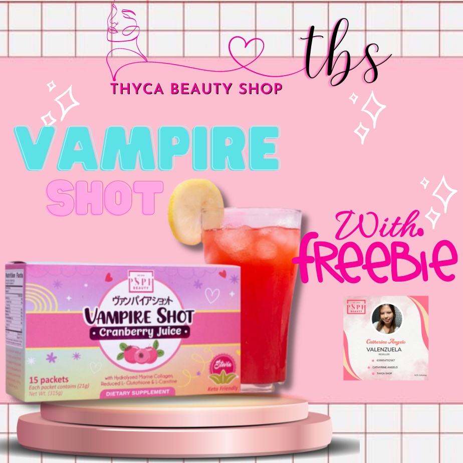 ️PSPH ️ VAMPIRE SHOT - With FREEBIE | Shopee Philippines