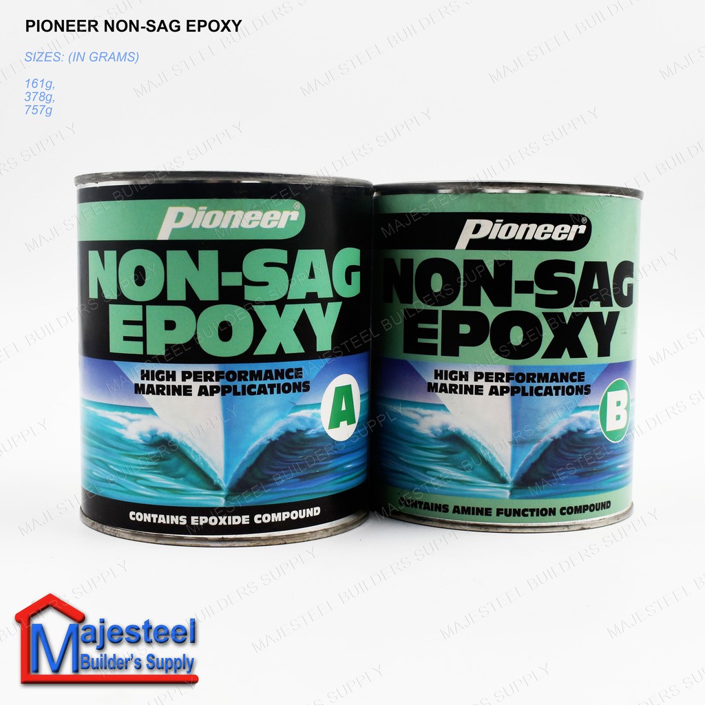 Pioneer All Purpose Epoxy Set ( A & B) / Marine Epoxy Set / Non