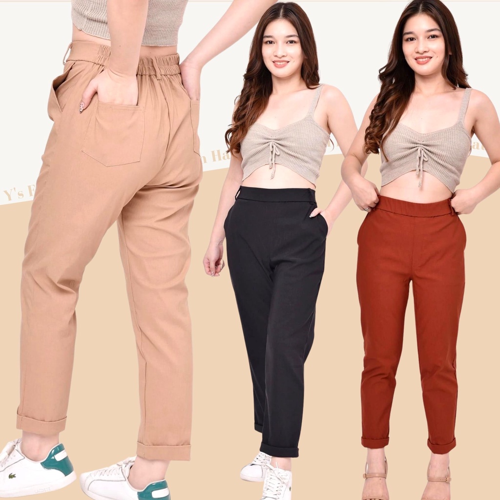 PULL-UP High Waist Trouser Pants for Women (Highest Quality)