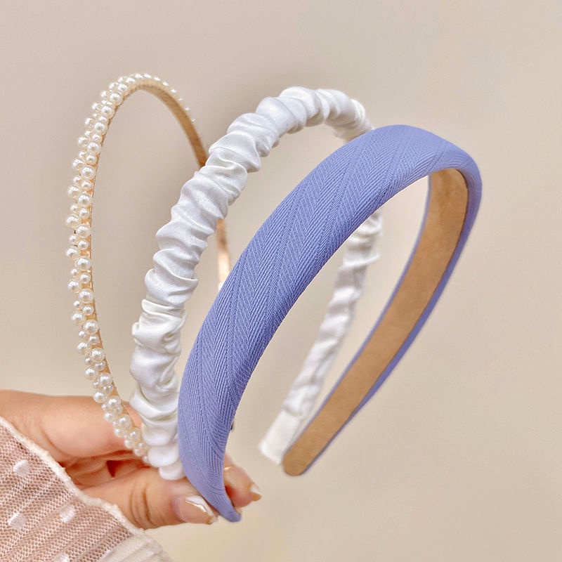 3/pcs Korean headband pressed face wash hair band women fashion