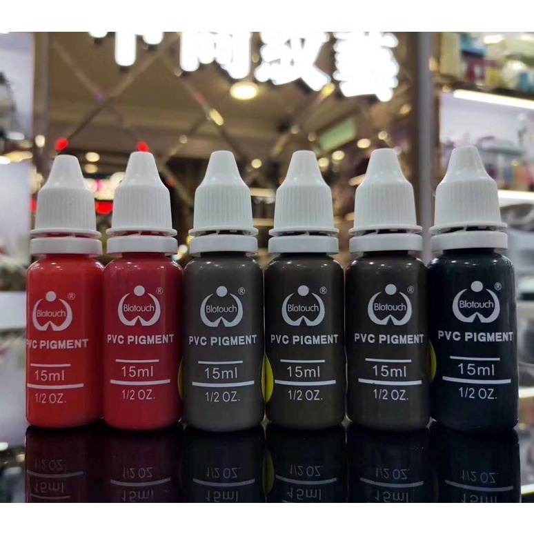 Enso Tattoo Ink Set Permanent Makeup Eyebrow Lips Eye Line Color ...