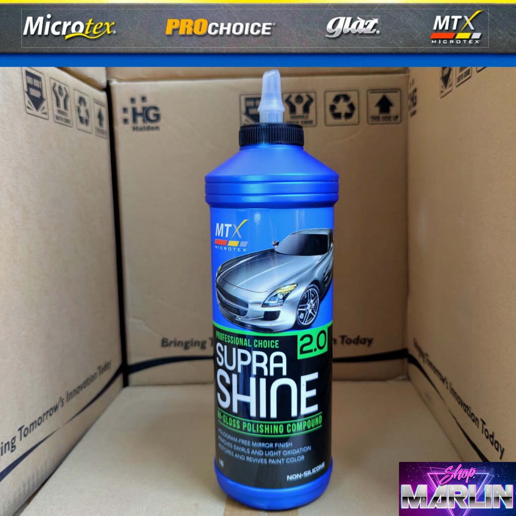 Microtex MTX SupraShine Hi-Gloss Polishing Compound 1kg Step 2 | Shopee ...