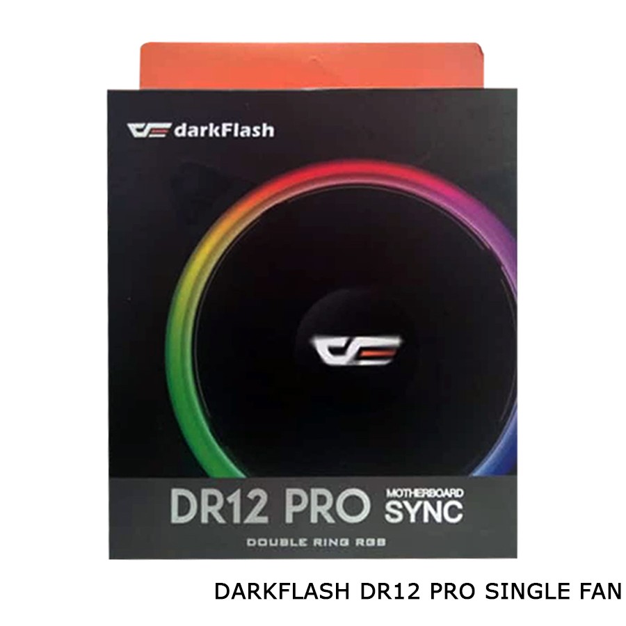DarkFlash Dr12 Pro RGB Single Fan120mm Addressable Led Case Fan ...